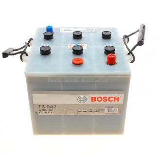 Автомобільний акумулятор T3 042 125Ач 1000А "+" праворуч Bosch