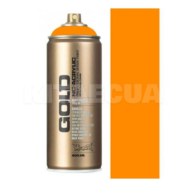 Фарба 400мл напівглянцева GL 1240 Golden YELLOW MONTANA (284106-MONTANA)