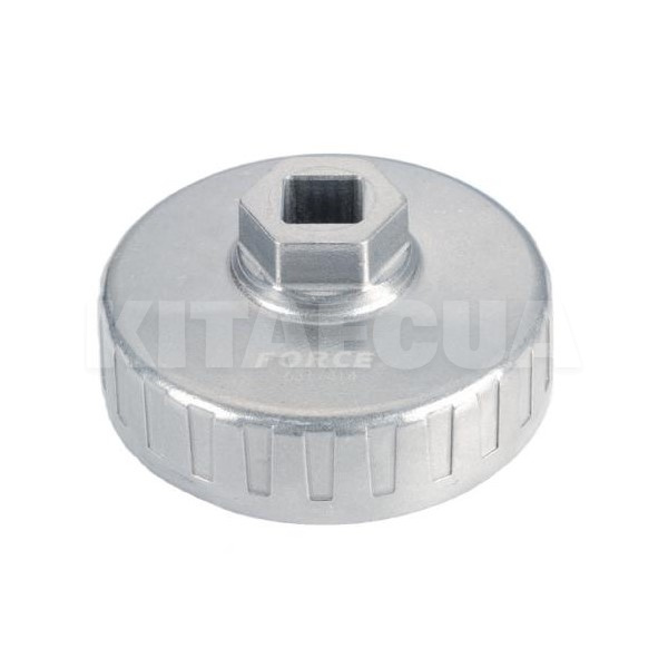 Съемник масляного фильтра "чашка" 15 граней 74 мм FORCE (FOR 6317415)