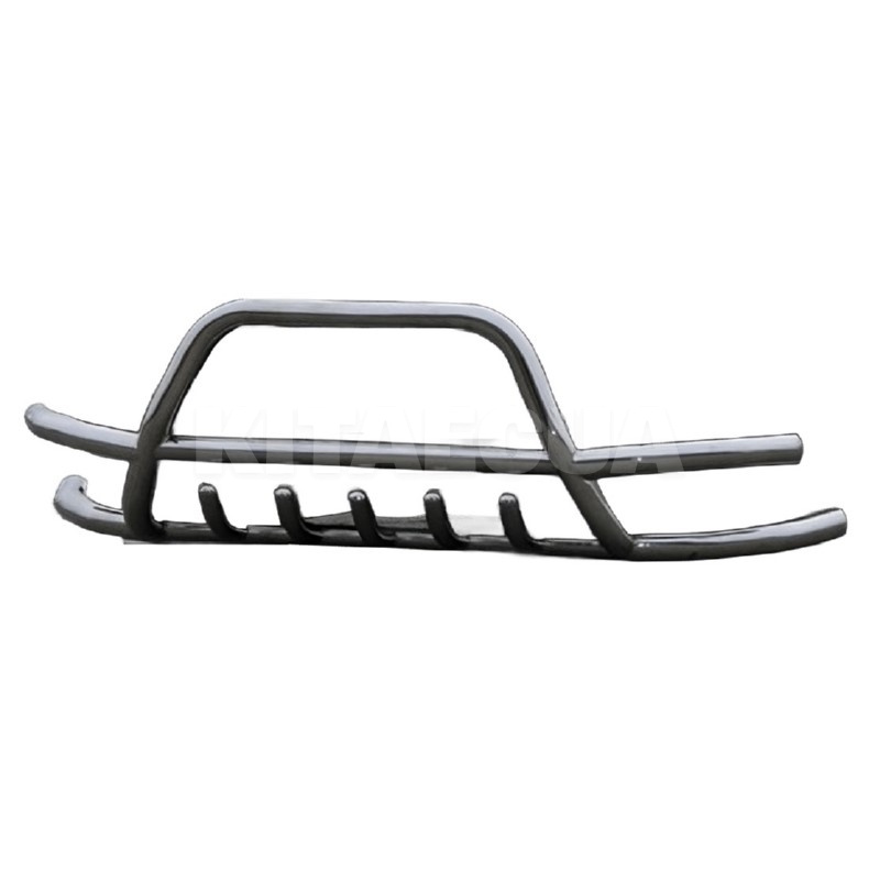 Кенгурятник WT003-Plus-2 Ford Connect 2006-2009 нержавеющая сталь CAN (dd22412)