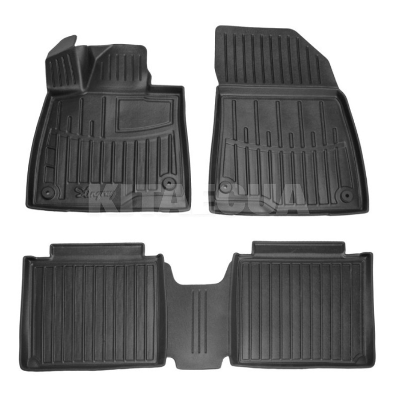 Резиновые коврики в салон ZEEKR 007 (2023-н.в.) Stingray на ZEEKR 007 (5070034)