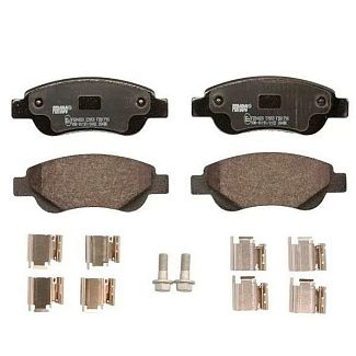 Колодки тормозные передние FERODO