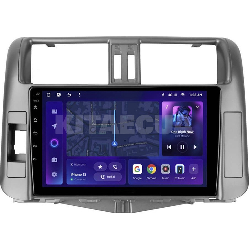 Штатна магнітола MOSS M2 4+32 Gb 9" Toyota Land Cruiser Prado 150 2009-2013 (A) AMS (49521)