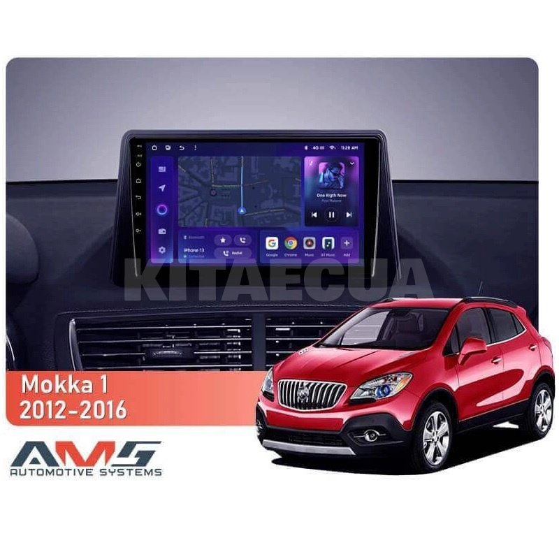 Штатна магнітола MOSS M3 4+32 ГБ 9" Opel Mokka 1 2012-2016 AMS (50608) - 2