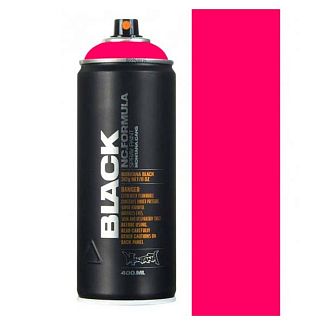 Краска розовая 400мл матовая BLK-IN4000 " инфракрасный розовый" MONTANA
