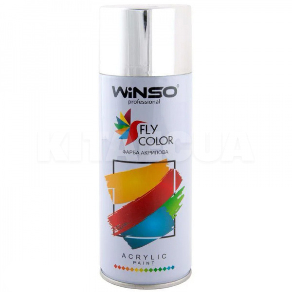 Краска хром 450мл акриловая Winso (880370)