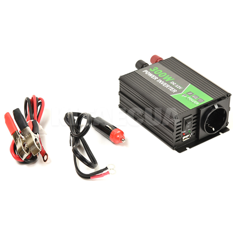 Инвертор 12-220В 300Вт HYM300-122 PowerPlant (KD00MS0001) - 2