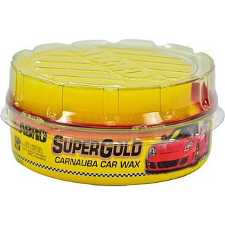 Полировочная паста с воском 230г Carnauba Car Wax Super Gold ABRO