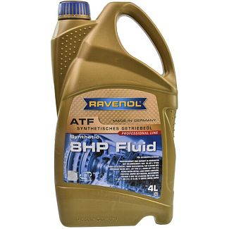 Олія трансмісійна синтетична 4л atf 8hp Fluid RAVENOL