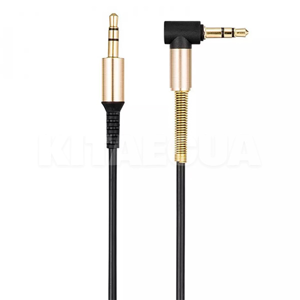 Кабель mini Jack 3.5 mm - mini Jack 3.5 mm UPA02 1м черный HOCO (75350001)