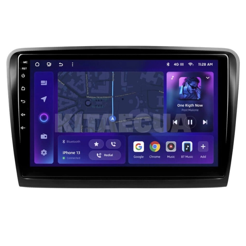 Штатна магнітола MOSS M3 4+32 ГБ 10" Skoda Superb 2 B6 2008-2015 AMS (50885)