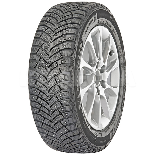 Шина зимняя 245/45R19 102H XL X-Ice North 4 (шип) Michelin (1000334832)