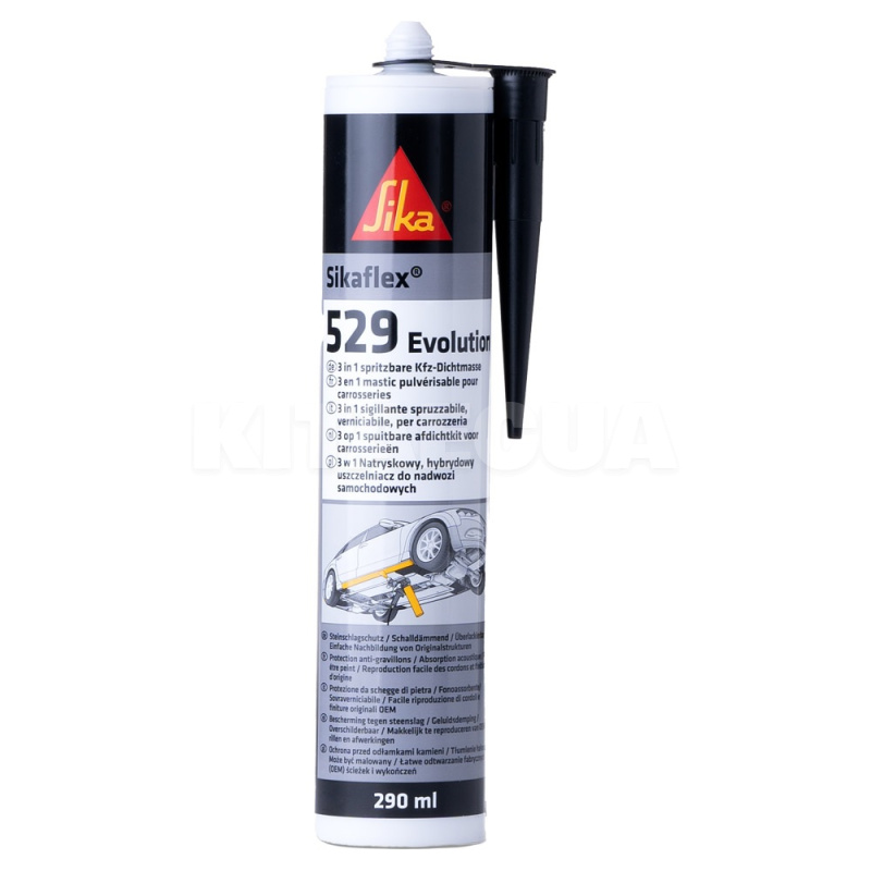 Герметик автомобильный для швов 290мл 529 Evolution SIKA (00000264743-Sika)