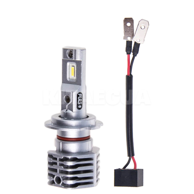 LED лампа для авто H7 PX26d 25W 6000K PULSO (M4-H7) - 4