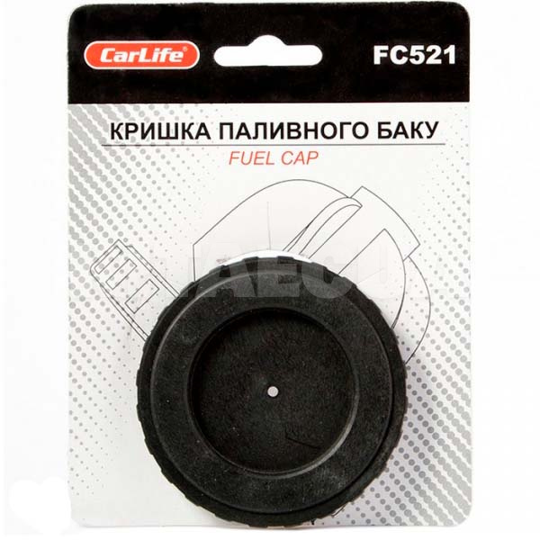 Кришка для бензобака універсальна CARLIFE (FC521)
