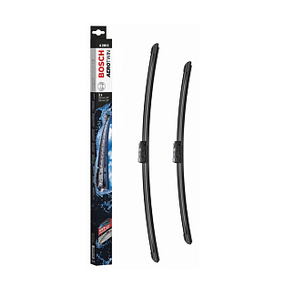 Щітка склоочисника (двірник) 600/500мм безкаркасна Bosch