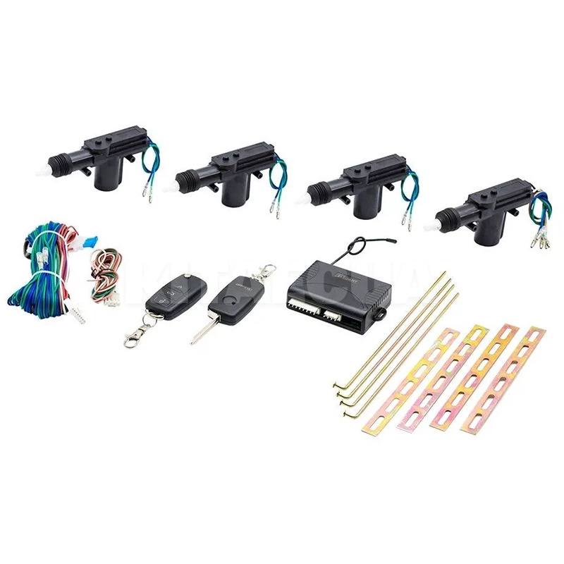 Комплект центрального замка EL 101 519 з дистанційним керуванням та ключами ELEGANT (102091) - 2