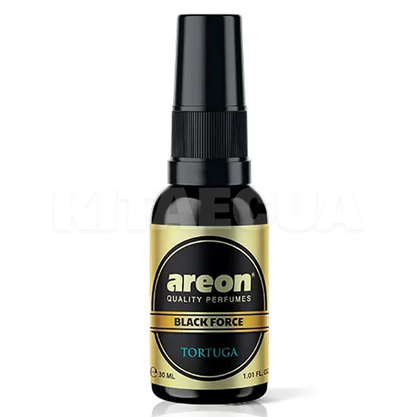 Ароматизатор "тортуга" 30мл Perfume Black Force Tortuga AREON (PBL03)