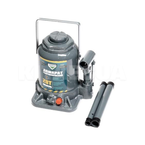 Домкрат гідравлічний пляшковий до 20т (190мм-350мм) ARMER (ARM-20F)