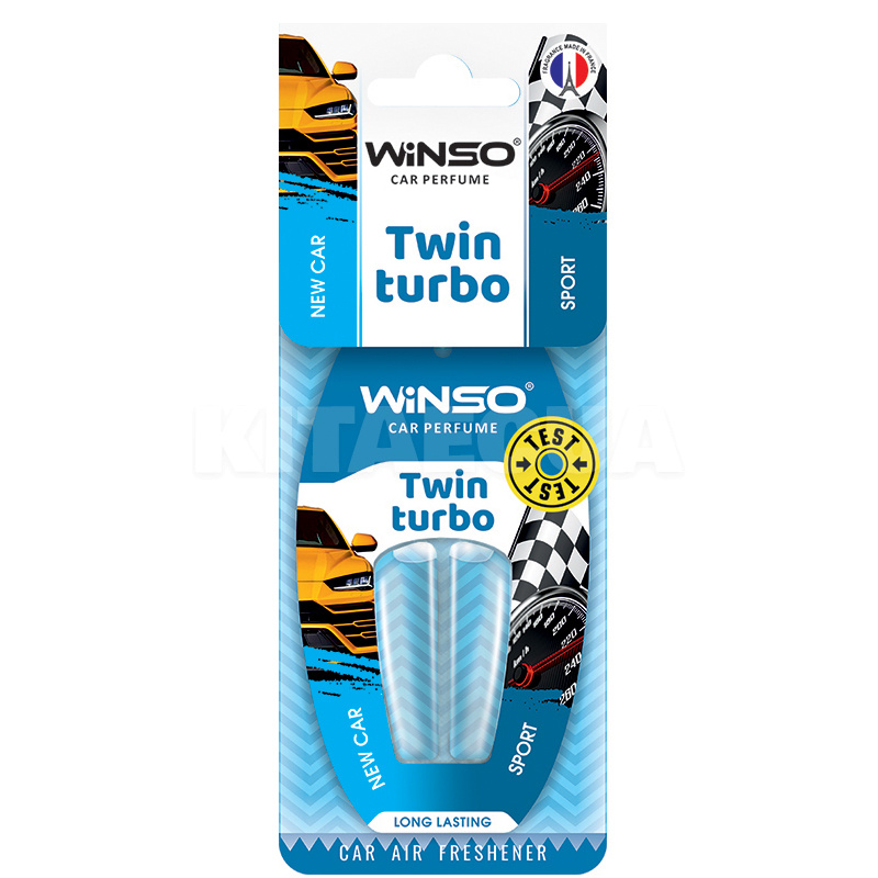 Ароматизатор "новое авто-спорт" 5мл Twin Turbo New Car-Sport Winso (538370)