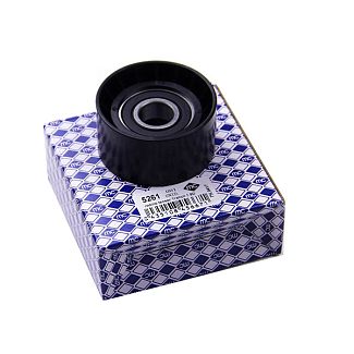 Ролик ременя генератора обвідний METALCAUCHO