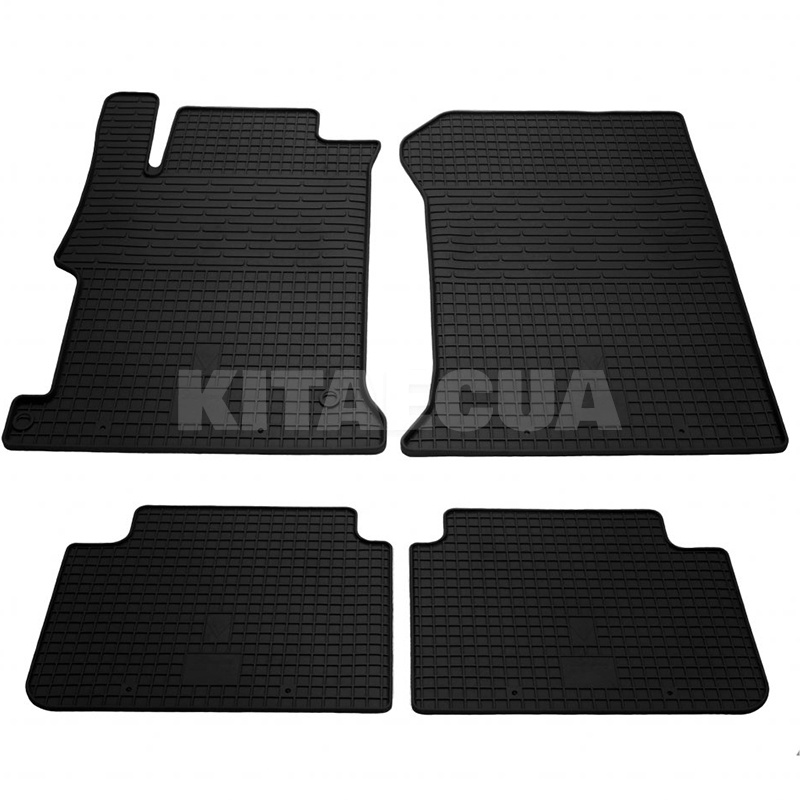 Резиновые коврики в салон Honda Accord IX (2013-2017) HND клипсы Stingray (1008034)
