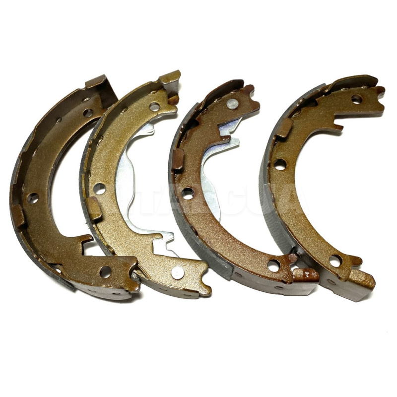 Колодки ручного тормоза (ком-кт 4 шт) KLM Autoparts на TIGGO FL (T11-6GN3502170) - 3