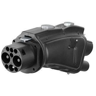 Переходник 250 кВт 250A 1-фаза CCS2 DC (станция) - GB/T DC (китайское авто) OLINK