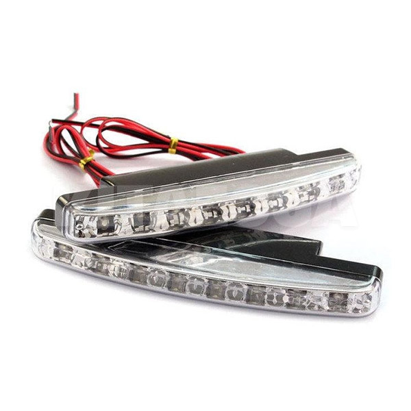 ДХО универсальные 12V (комплект) (DRL8LED)