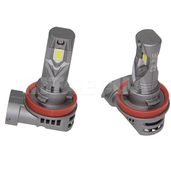 LED лампа для авто Small Active SA H11 52W 6000K (комплект) QLine (00-00020364)