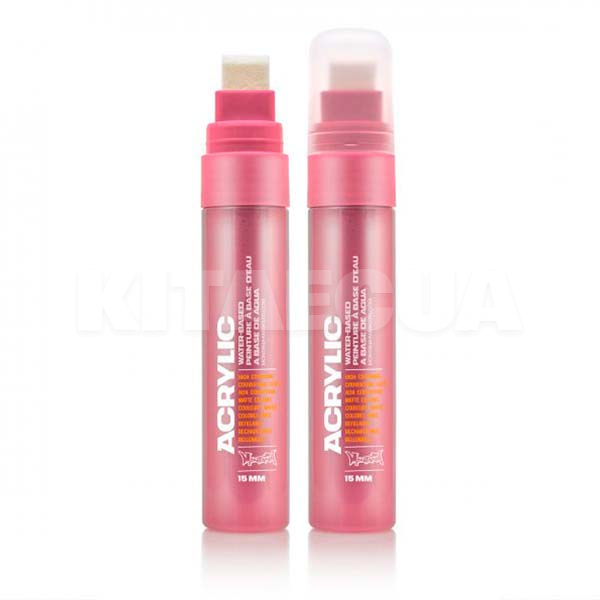 Маркер акриловий 15мм Shock Pink Light MONTANA (323195) - 4