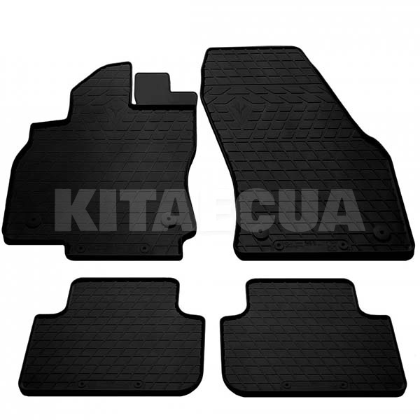 Резиновые коврики в салон AUDI Q3 (F3) (2019-н.в.) AV2 клипсы Stingray (1030344)