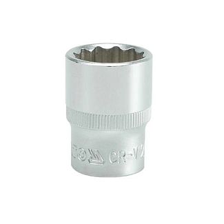 Головка торцевая 12-гранная 19 мм 1/2" 38 мм YATO