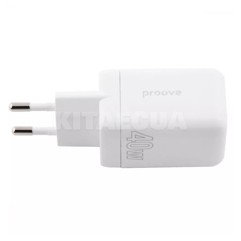 Зарядное устройство 40W 2Type-C Silicone Power белое PROOVE (491840003) - 4