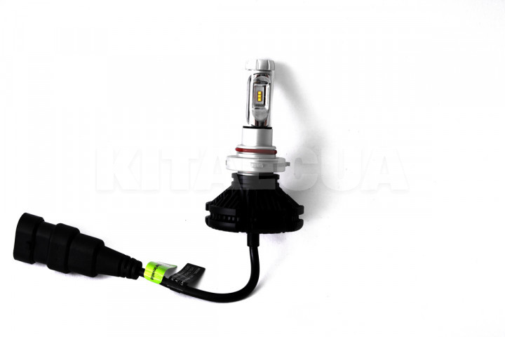 Светодиодная лампа 9V/32V 50W HB3 +70% X3 с радиатором и светофильтрами (3000K/8000K) AllLight (00-00007845)