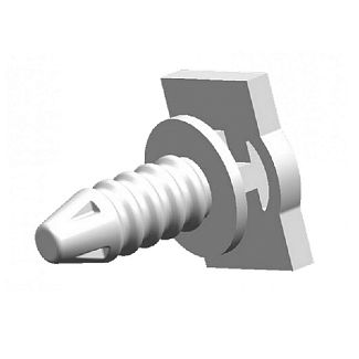 Фиксатор порога (Белый) 7 SEVEN PARTS