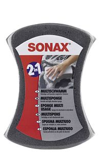 Губка для миття авто двостороння Sonax