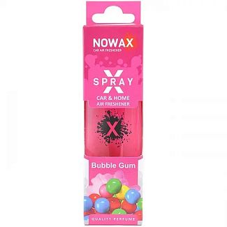 Ароматизатор "жуйка" 50мл X Spray Bubble Gum NOWAX