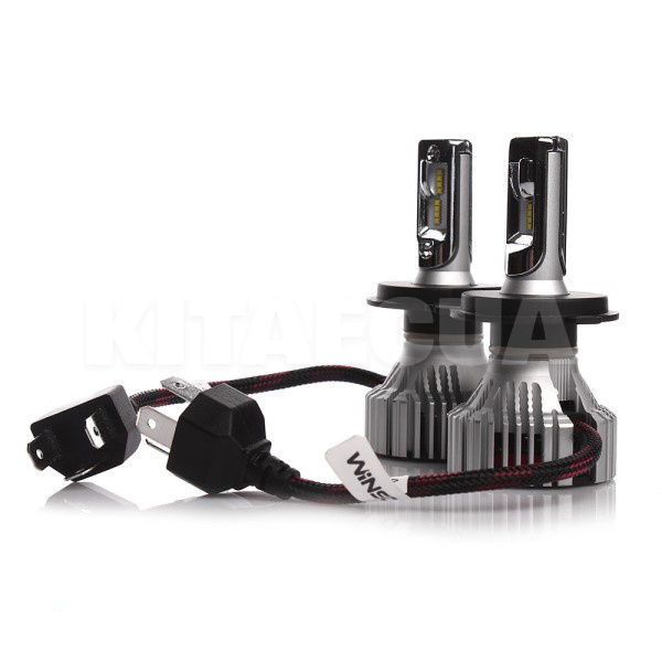 LED лампа для авто H4 P43t 60W 6500K Winso (798400)