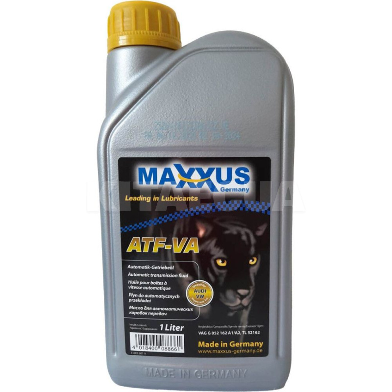Масло трансмиссионное синтетическое 1л ATF-VA Maxxus (ATF-VA-001)