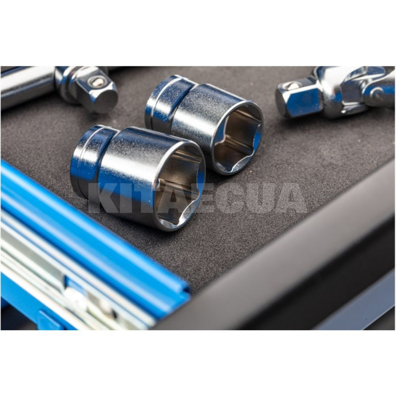 Тележка для инструмента 710 х 460 х 977 мм (6 секций) HOGERT (HT7G045) - 3