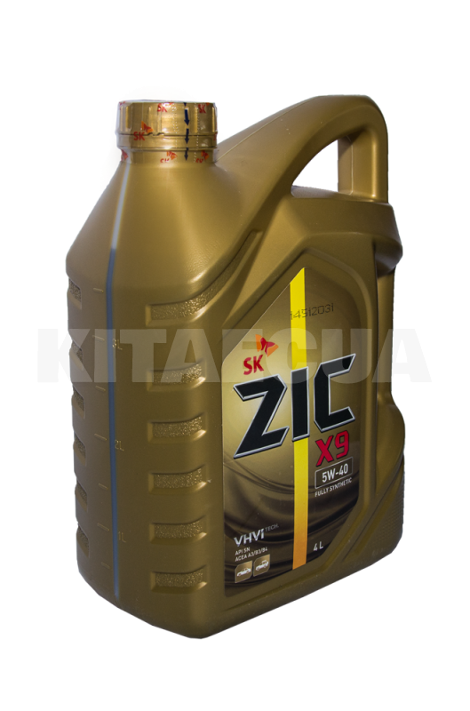 Масло моторное синтетическое 4л 5W-40 X9 ZIC (162656-ZIC) - 2