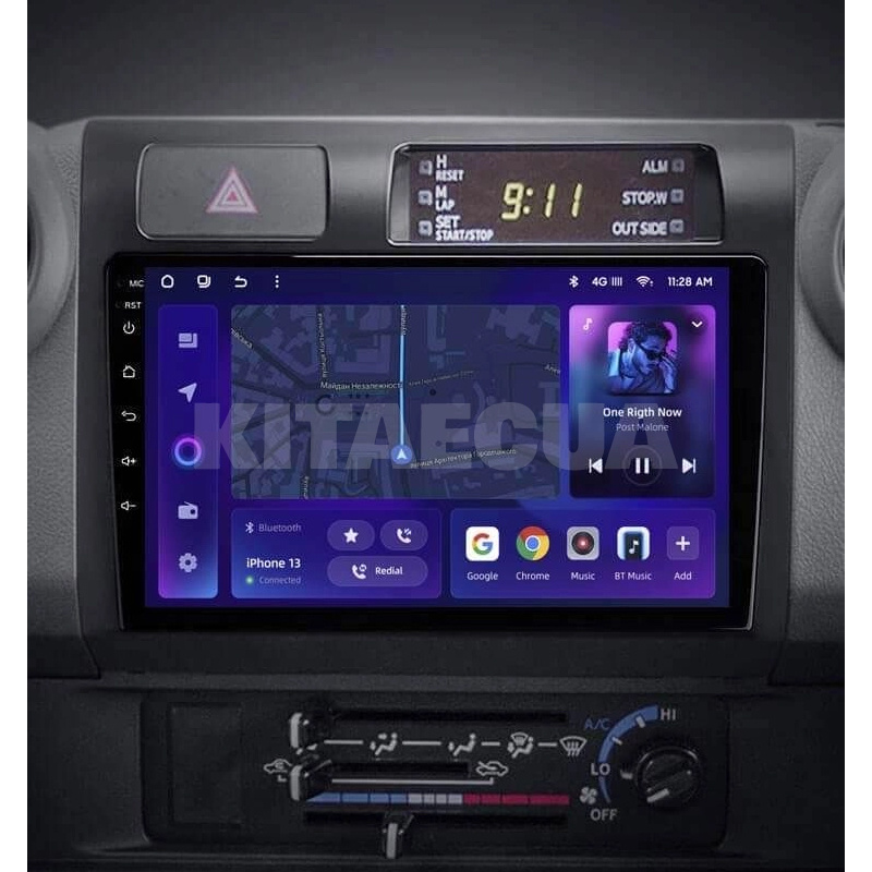 Штатна магнітола MOSS M2 4+32 Gb 9" Toyota Land Cruiser 70 Series LC 79 2007-2020 AMS (49517) - 2