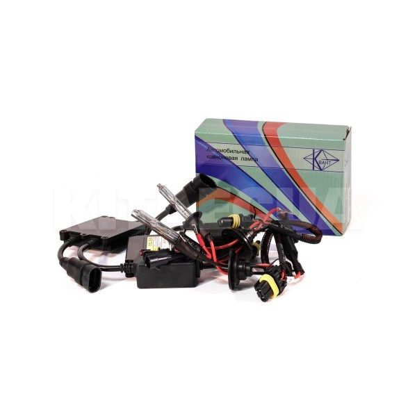 Комплект ксенону H1 12V (P14.5s) 6000К з блоками DC КВАНТ (00-00003235)