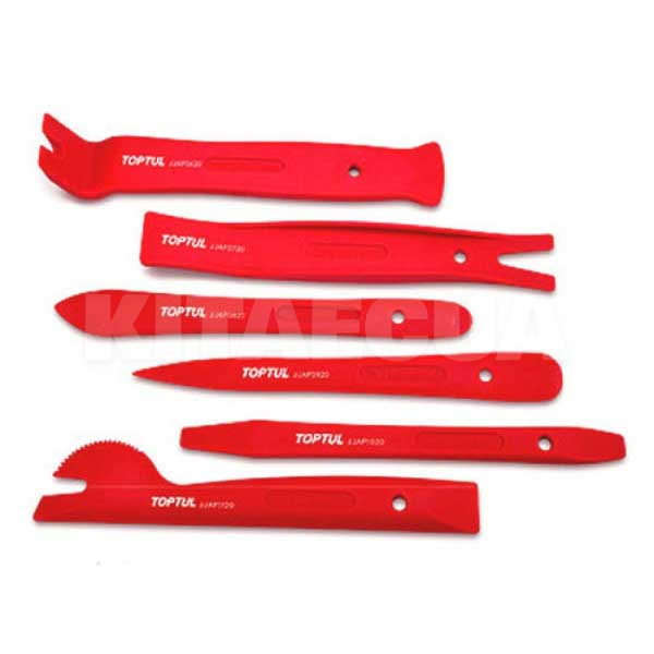 Набор сьемников для снятия облицовок панели TOPTUL (JGAS0601)