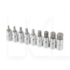 Набор бит TORX S2 1/2" T20-T60,100мм Intertool (ET-8401)