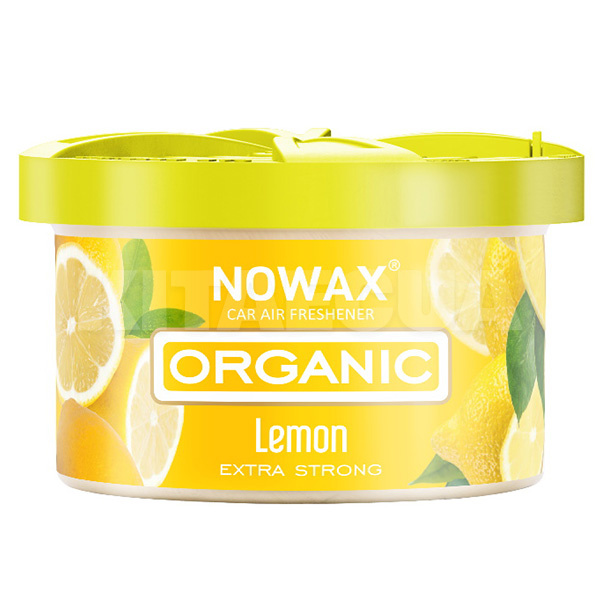 Ароматизатор "лимон" 40гр Organic Lemon NOWAX (NX00110)