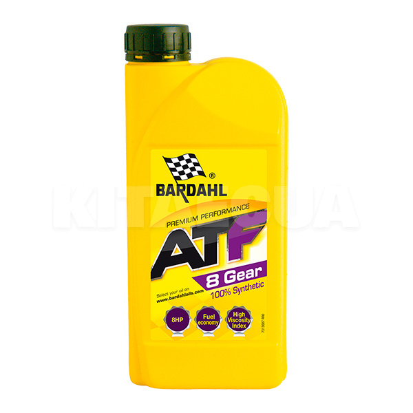 Олія трансмісійна синтетична 1л 8G ATF BARDAHL (36871)