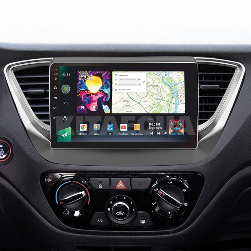 Штатная магнитола PRO 9464 4+64 Gb 9" Hyundai Solaris 2 2017-2020 SIGMA4car (39667) - 2