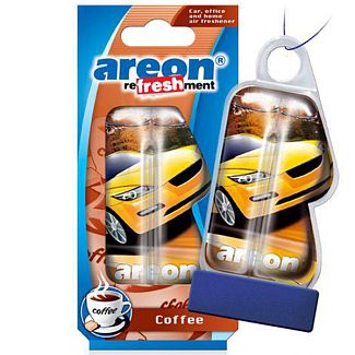 Ароматизатор рідкий лист "кава" 8.5мл Liquid Coffee AREON